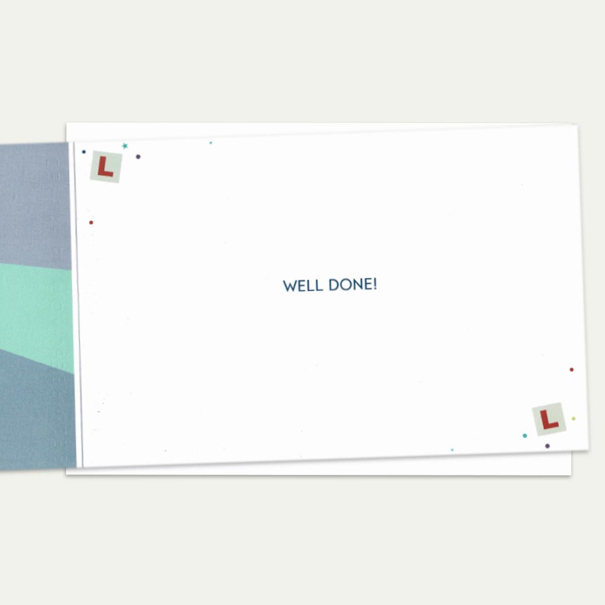 Inside with greeting