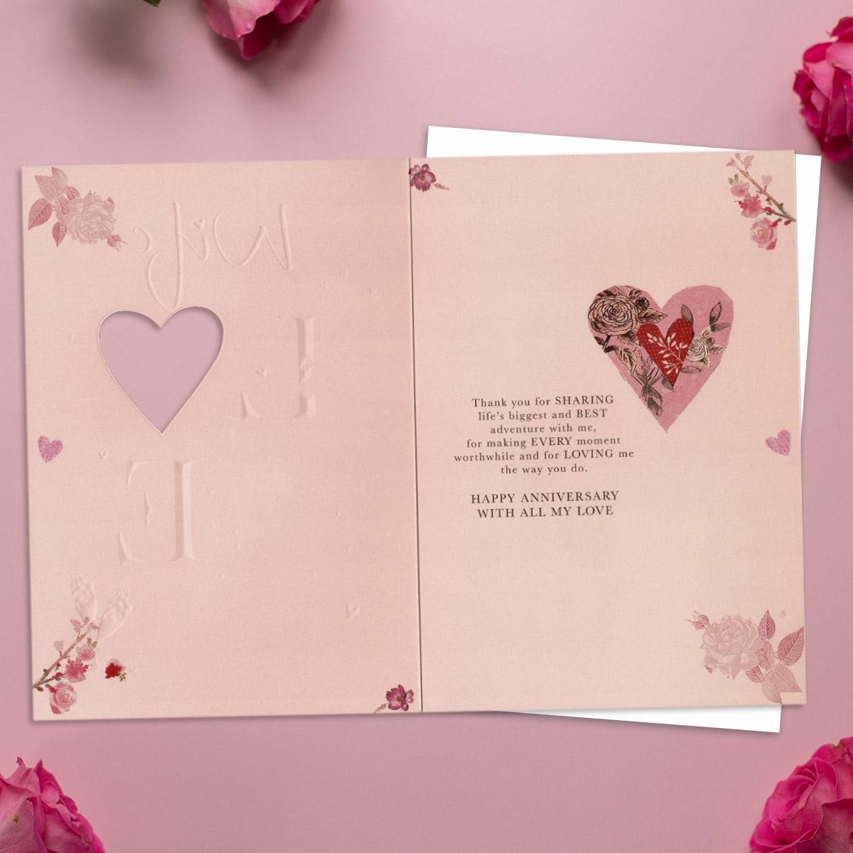 Inside with heartfelt verse