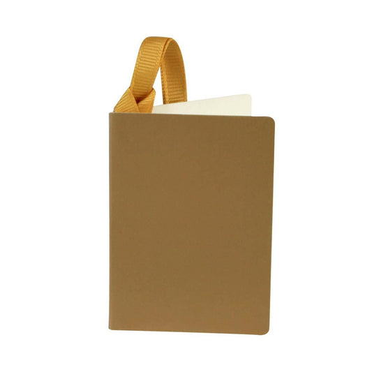 Single Gold Gift Tag Displayed In Full