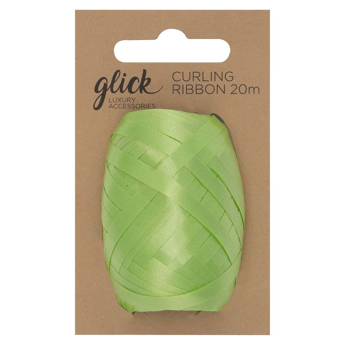 Kop Of Lime Curling Ribbon Displayed In Full