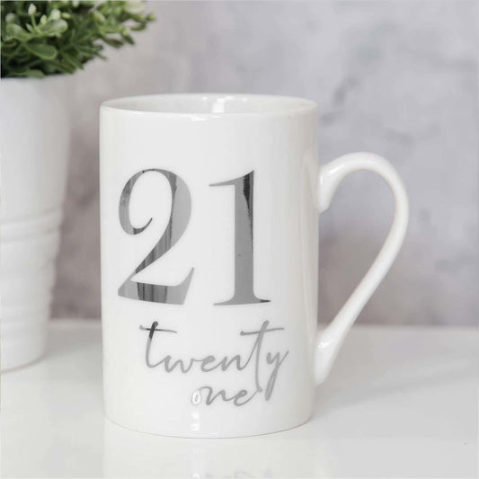 Age 21 Ceramic Mug Displayed Full Image