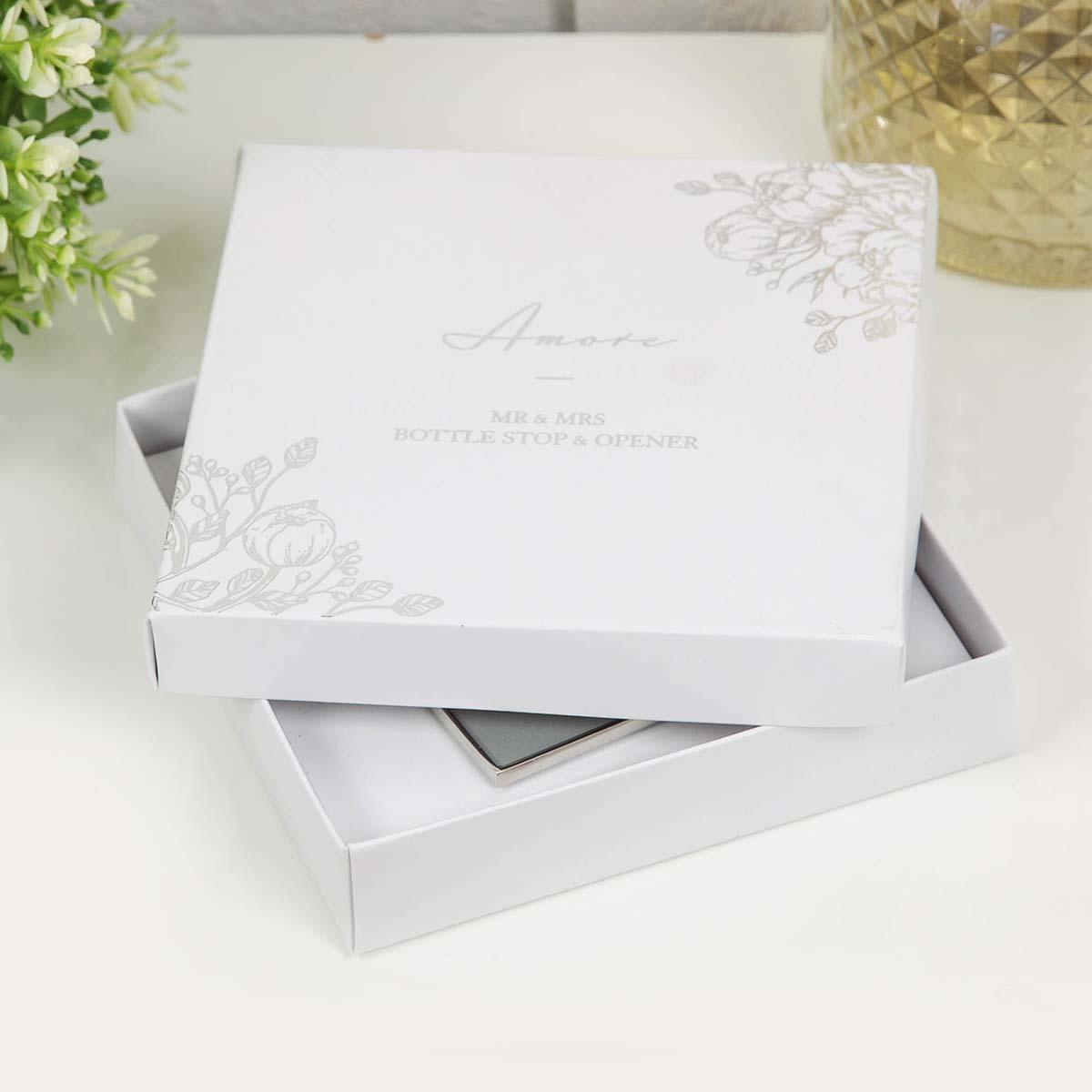 Gift Box And Lid Displayed Open