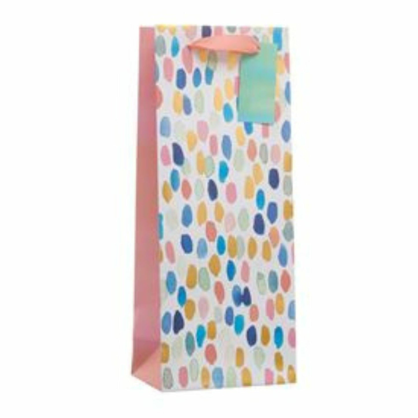 Gift Bag - Bottle Bag Painterly Spot Front Image