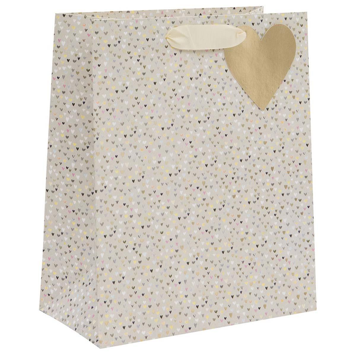 Gift Bag Large - Hearts Front Image