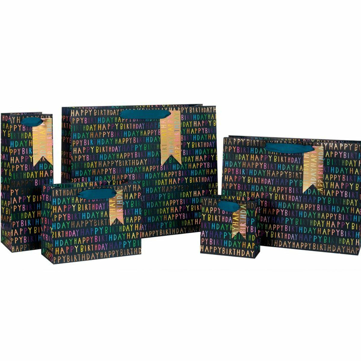 Collection Neon Text Gift Bag