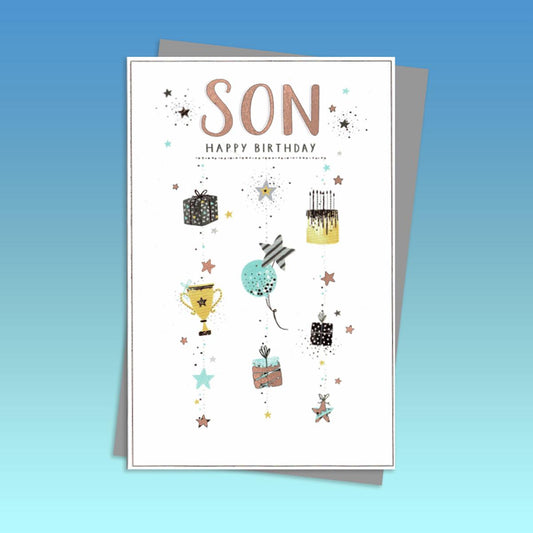 The Muppets Son Birthday Card Front Image