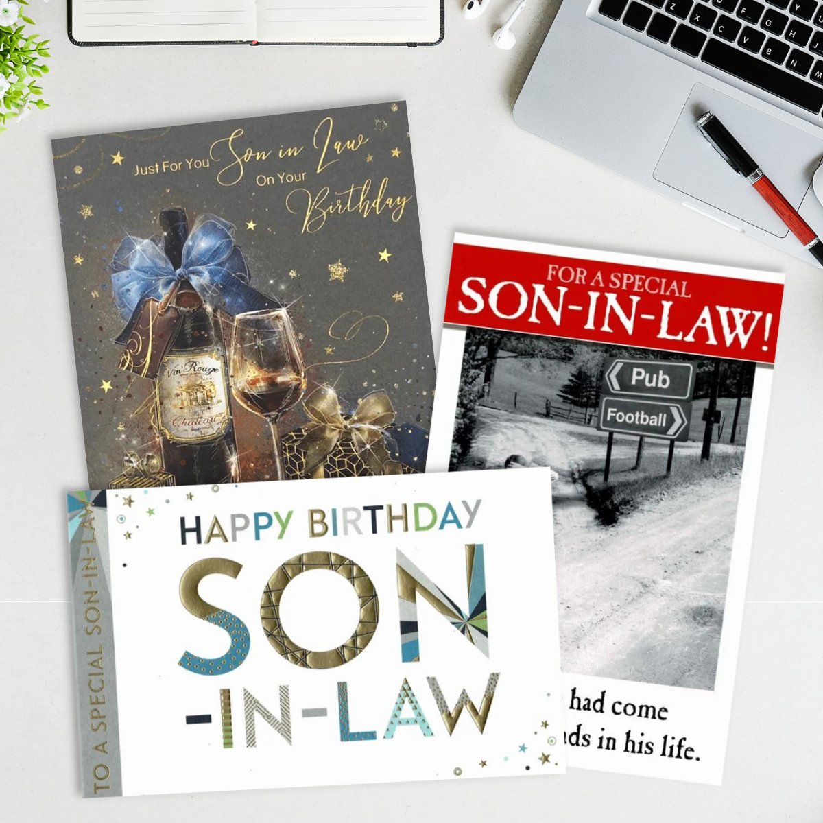 Son In Law Birthday Cards | The Celebration Store