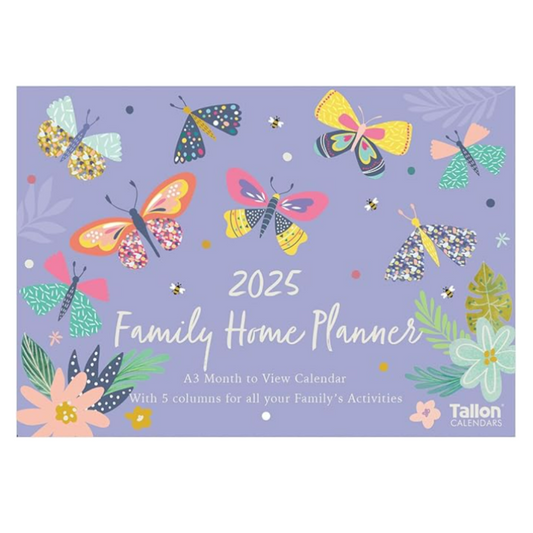 Family Organiser 2025 - Butterfly Home Planner