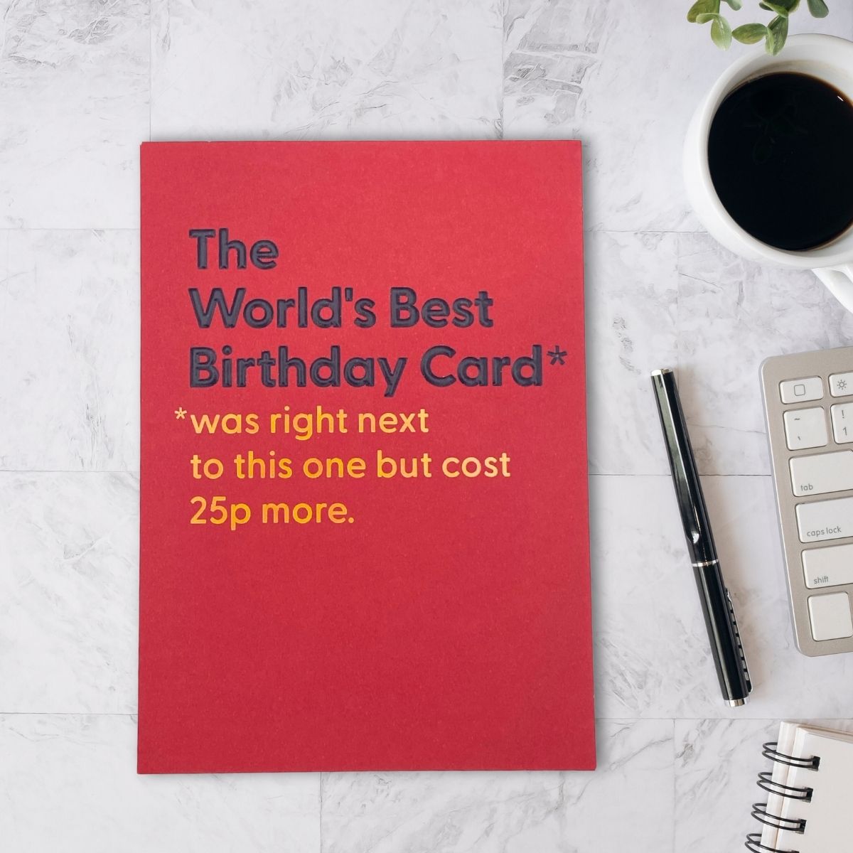Believe The Type Funny Card - World's Best Card