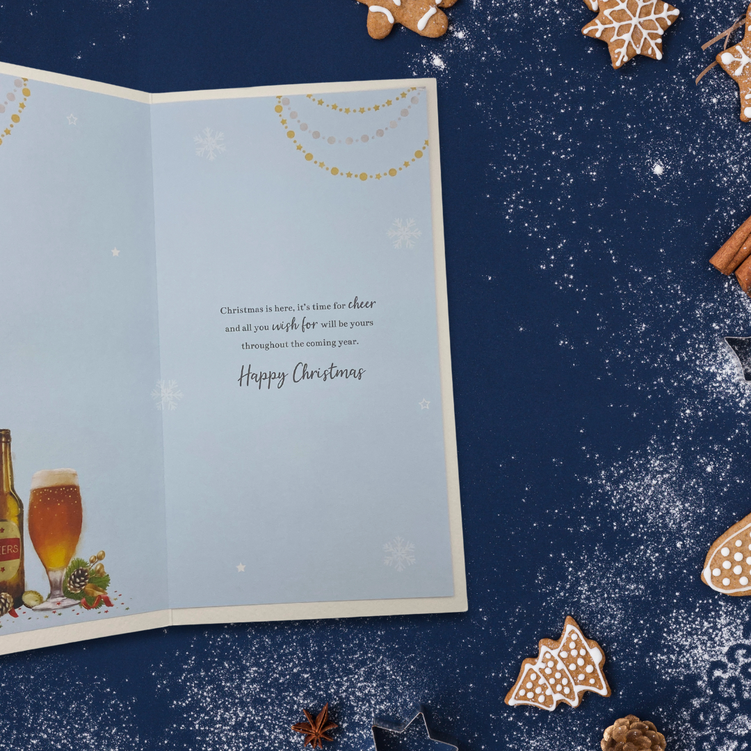 Nephew Christmas Card - Essence Pub Beers & Cheers