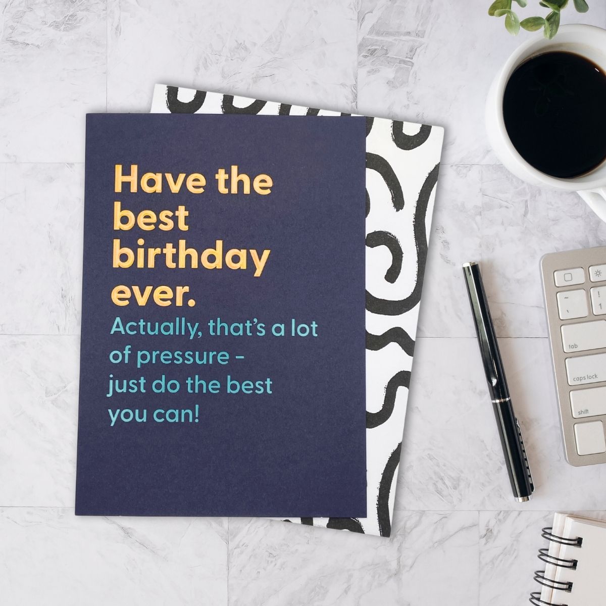 Believe The Type Funny Card - Do The Best You Can!