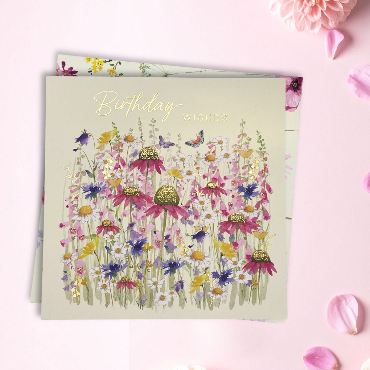 Blooming Birthday Card - Birthday Wishes