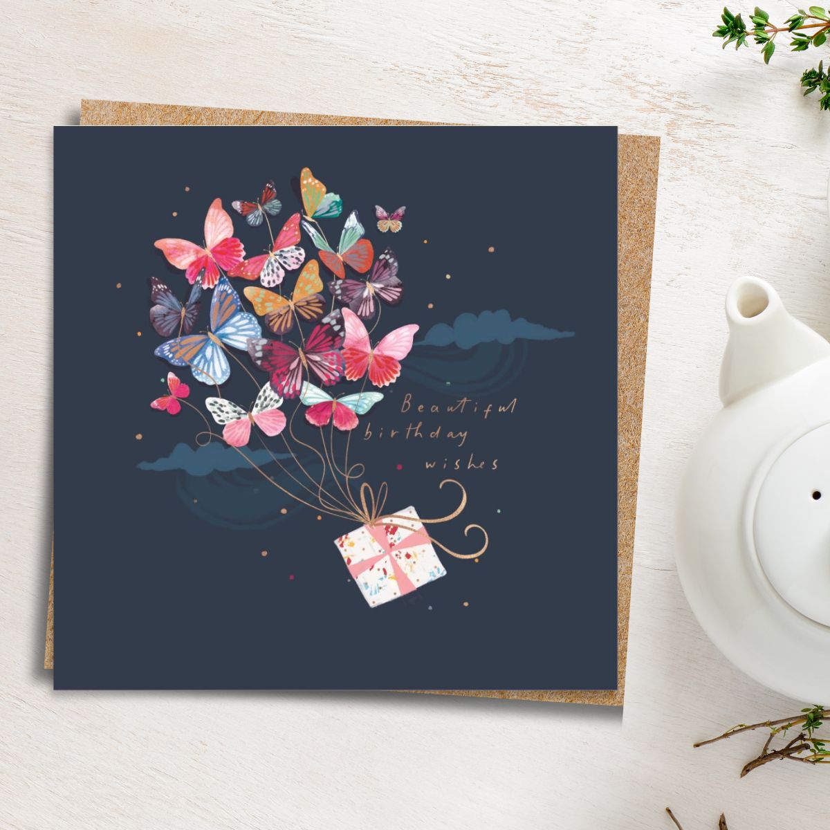 Big World Little Things Birthday Card - Beautiful Butterflies