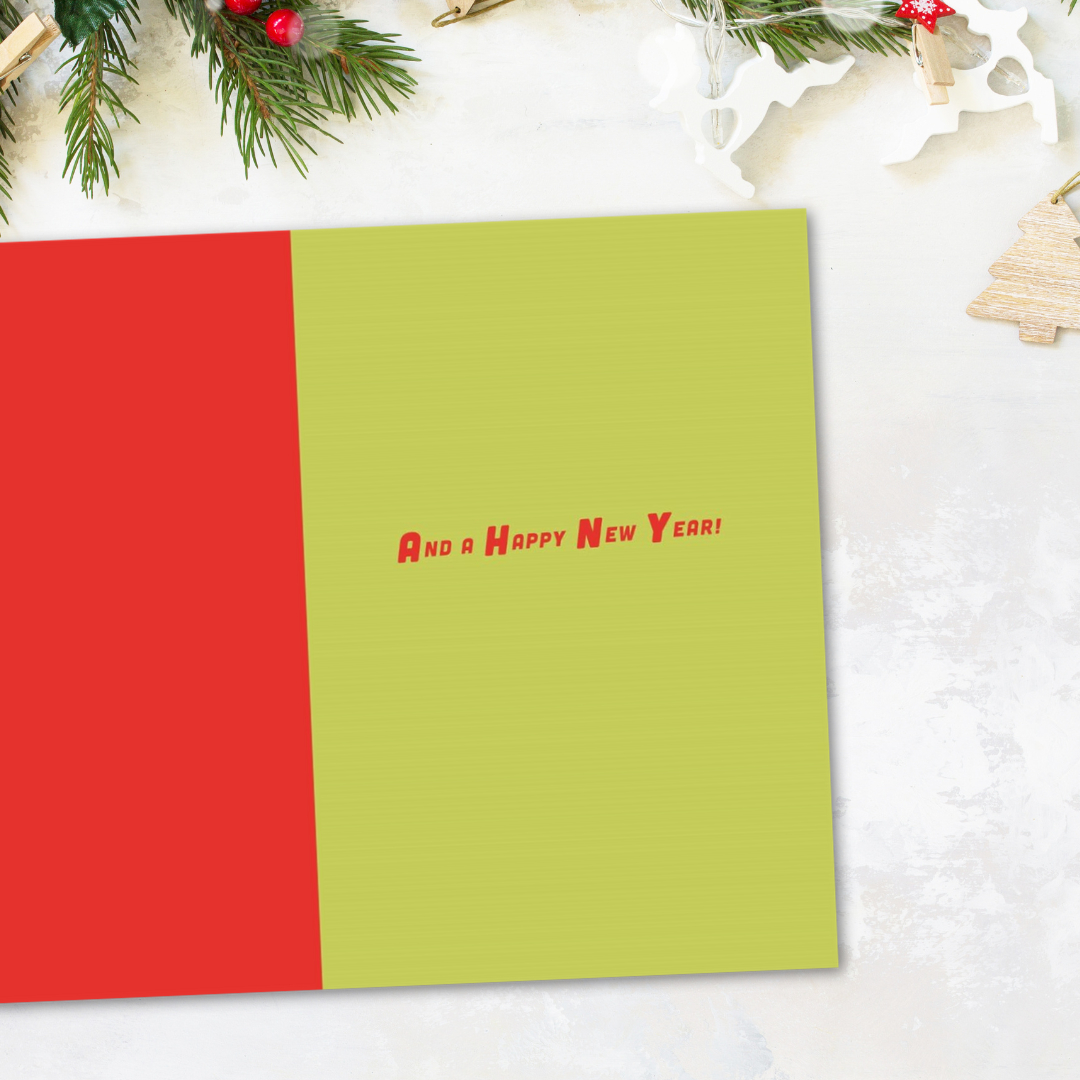 Both Of You Christmas Card - Not Now Jeff!