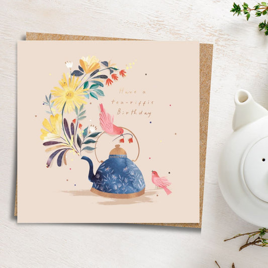 Big World Little Things Birthday Card - Tea-riffic