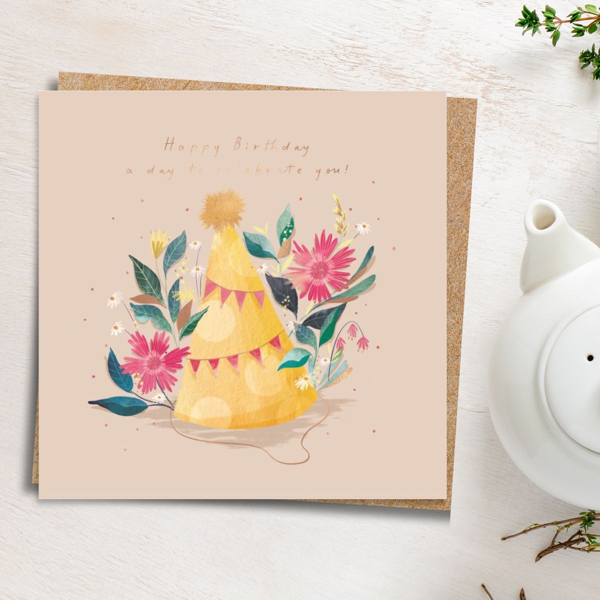 Big World Little Things Birthday Card - A Day To Celebrate You!