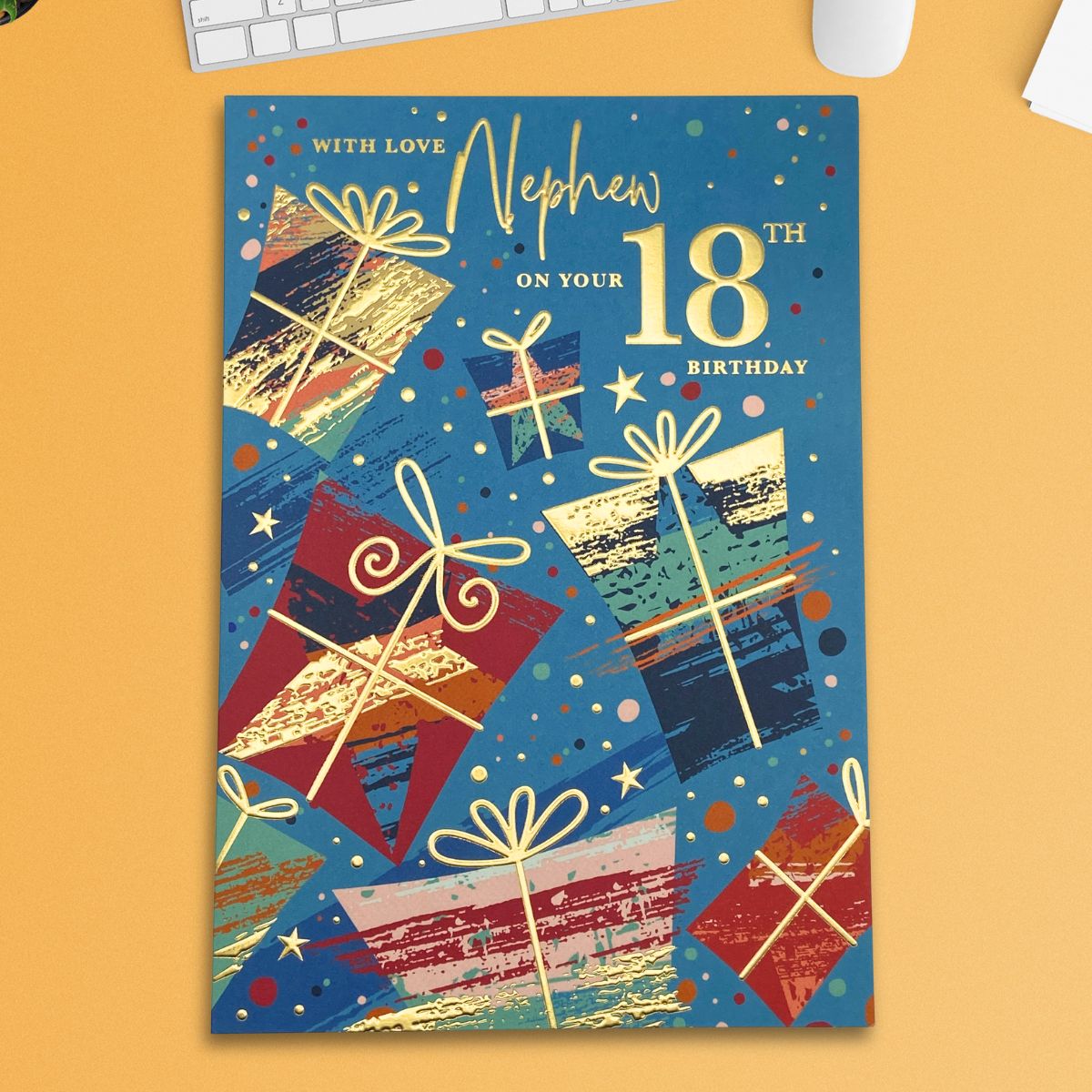 Nephew 18th Birthday Card - Lumino Gifts