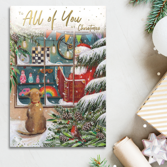 To All Of You Christmas Card - Just For You