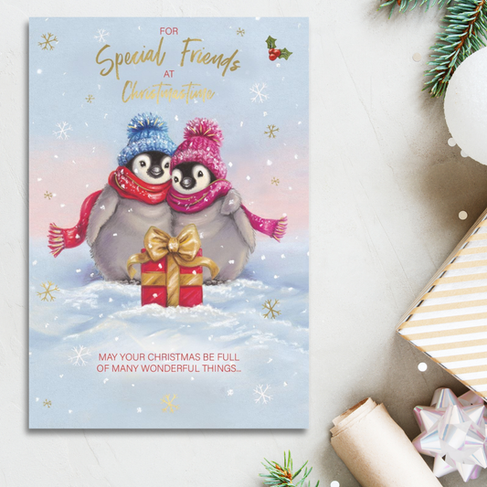 Friends Christmas Card - Just For You