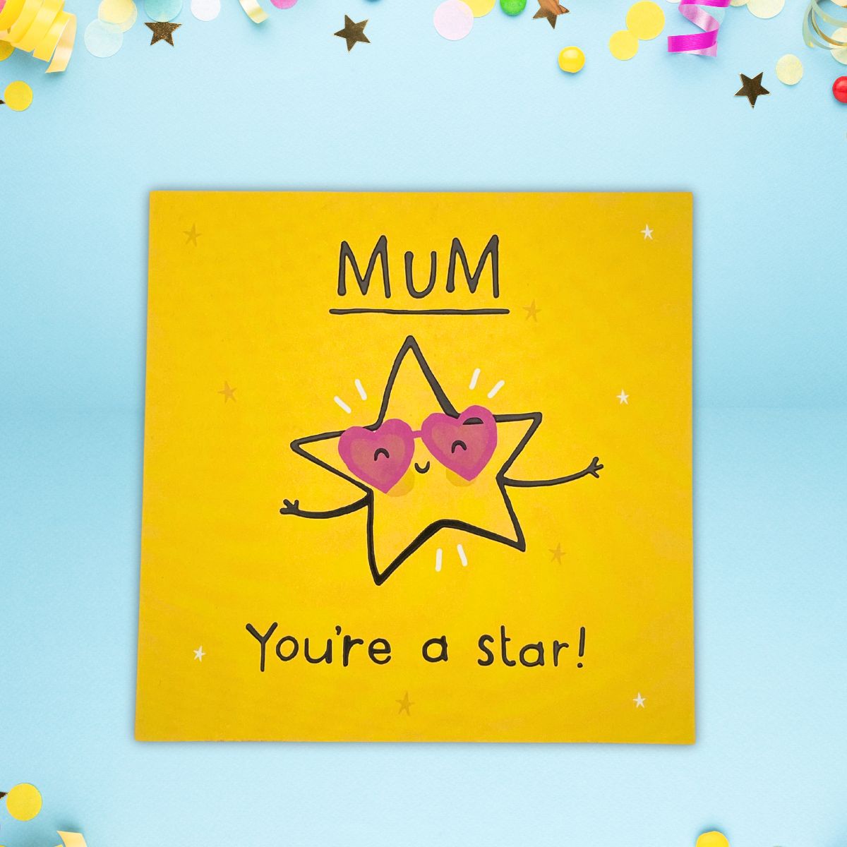 Mum Birthday Card - Benny You're A Star!