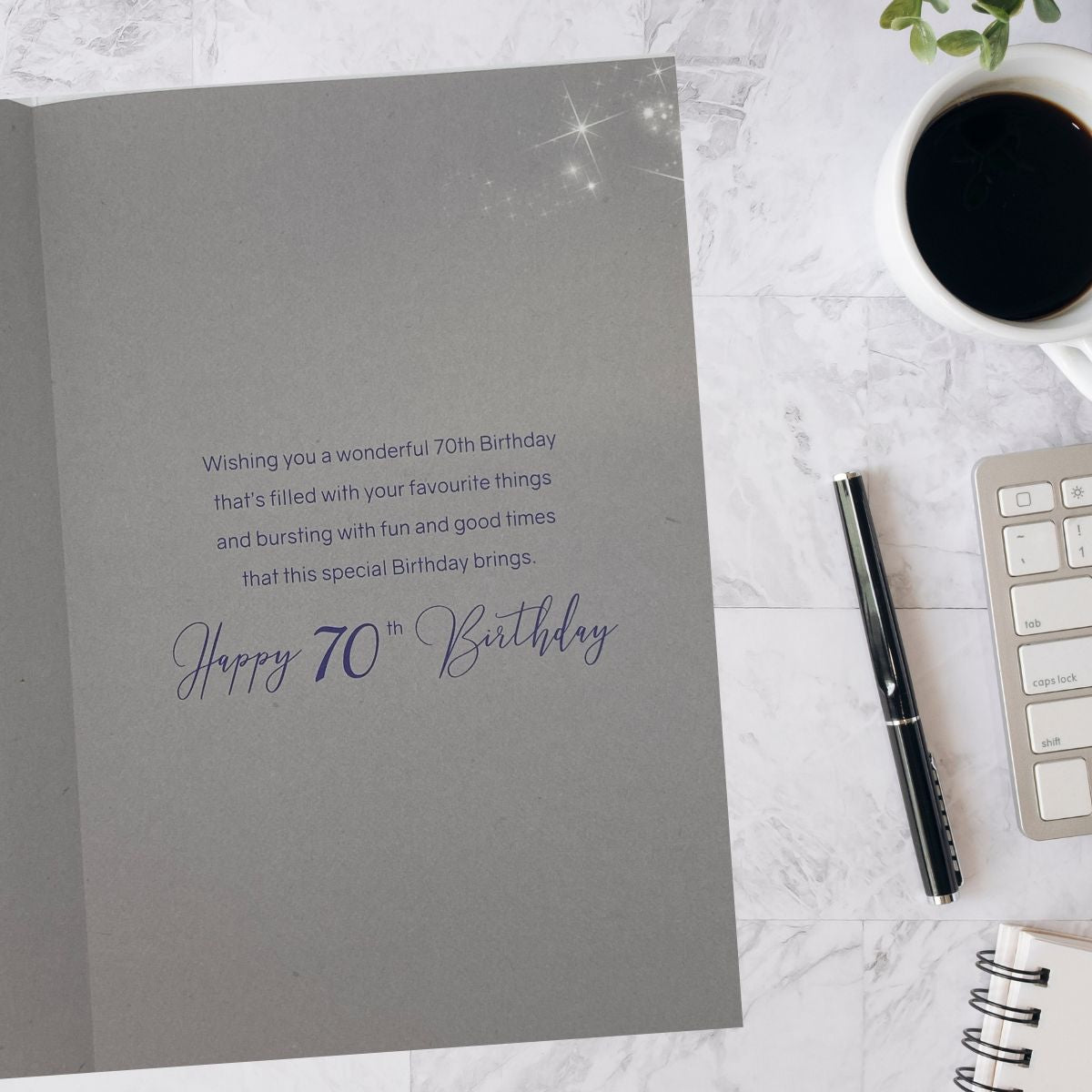 Son-In-Law 70th Birthday Card - Grayson Kingfisher