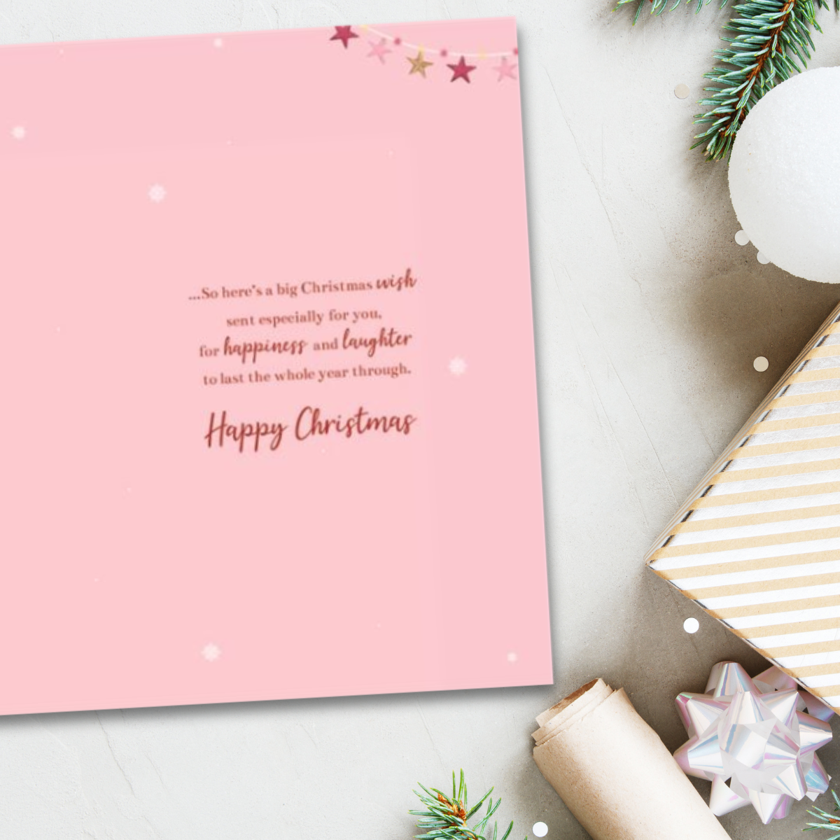 Someone Special Christmas Card - Essence