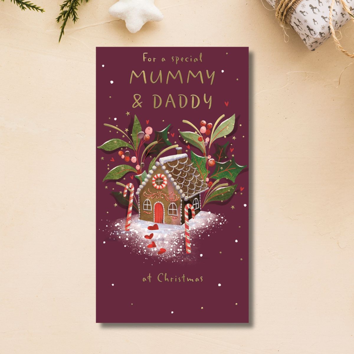 Mummy & Daddy Christmas Card - Big World Little Things