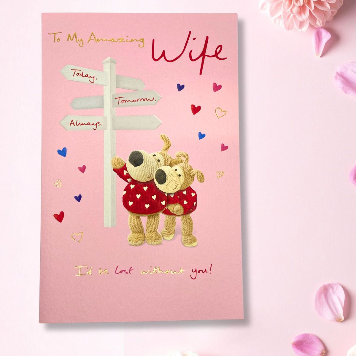 Wife Valentine's Day Card - Boofle