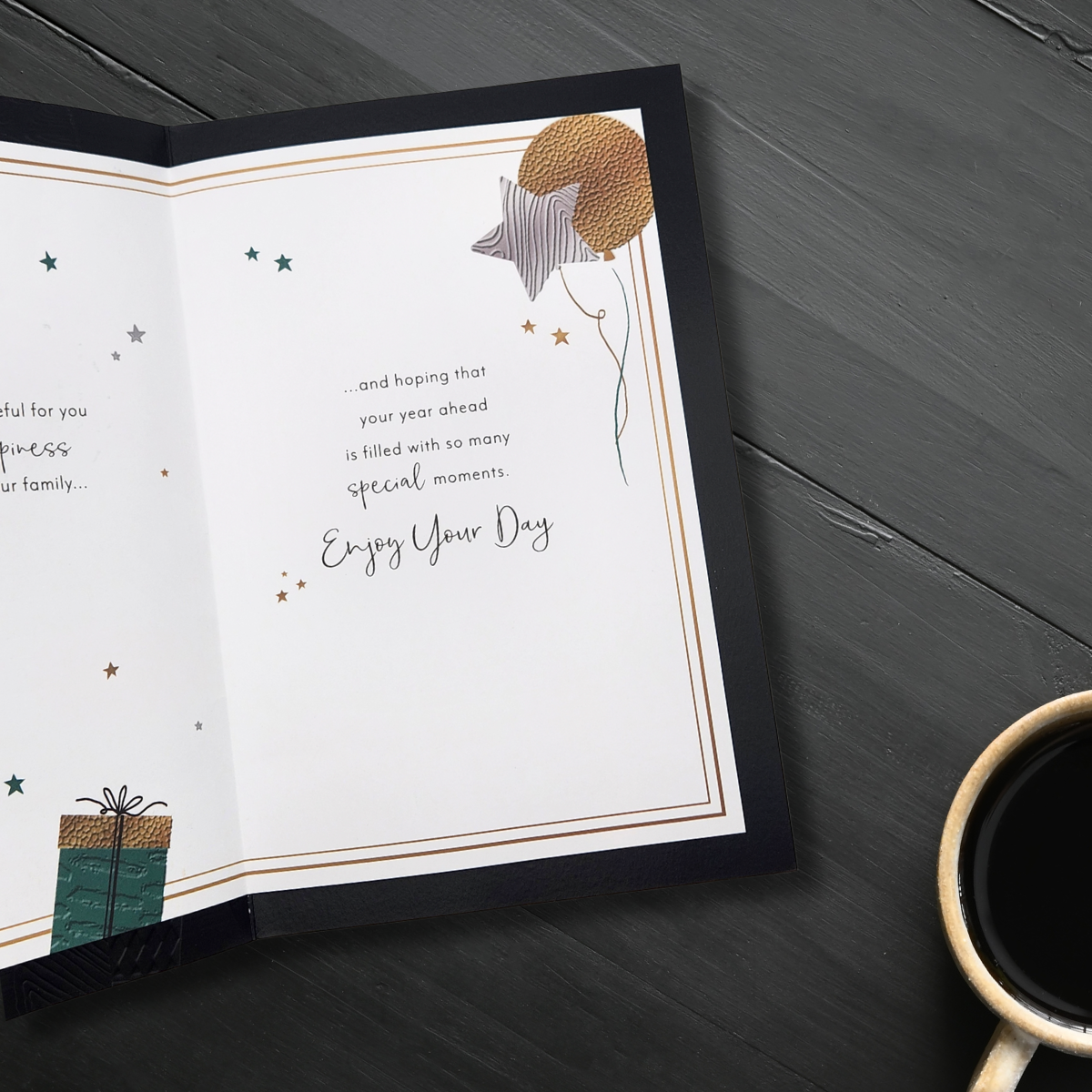 Son Birthday Card - Celebrating You...
