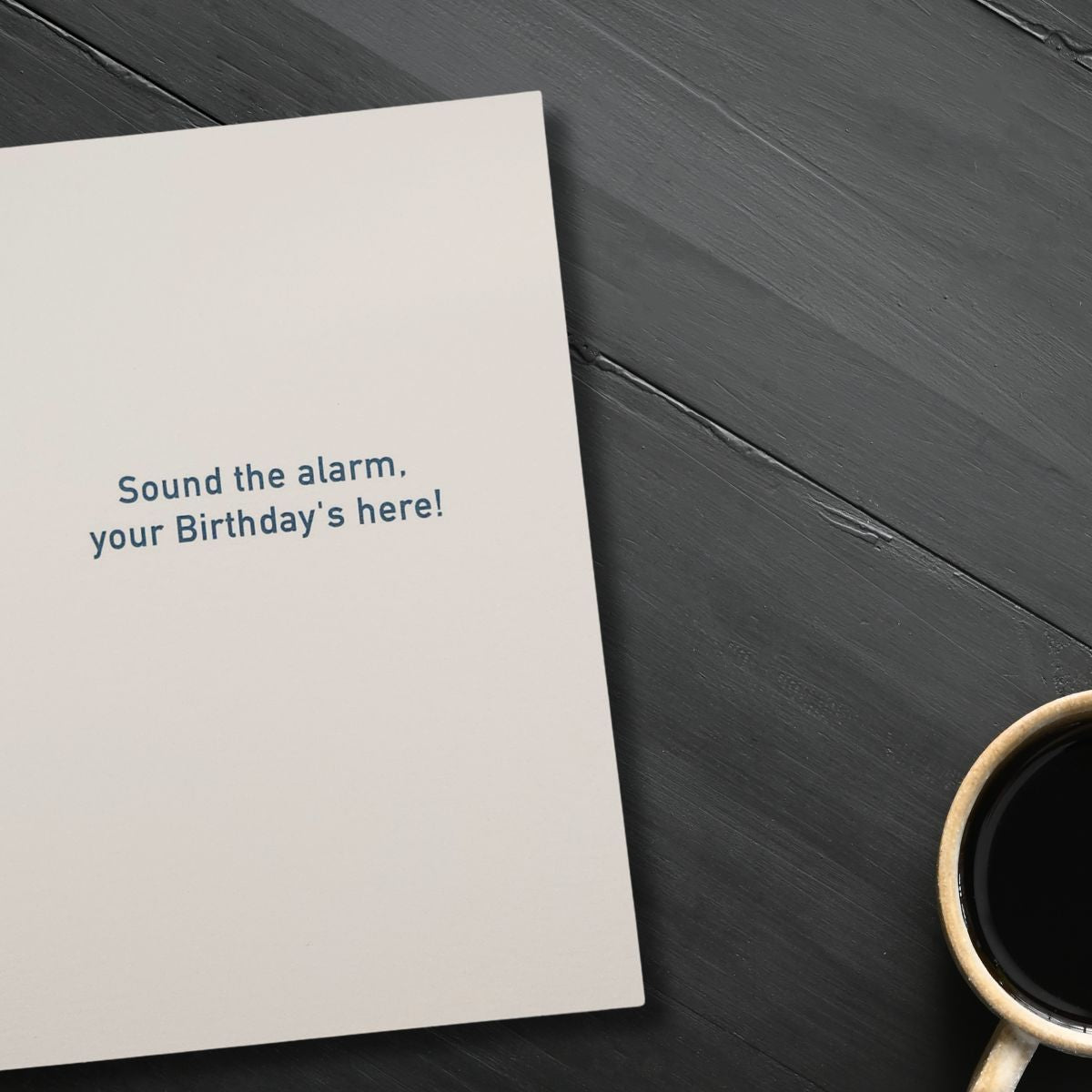 Recycled Paper Greetings Birthday Card - Run...They're Lighting All The Candles!