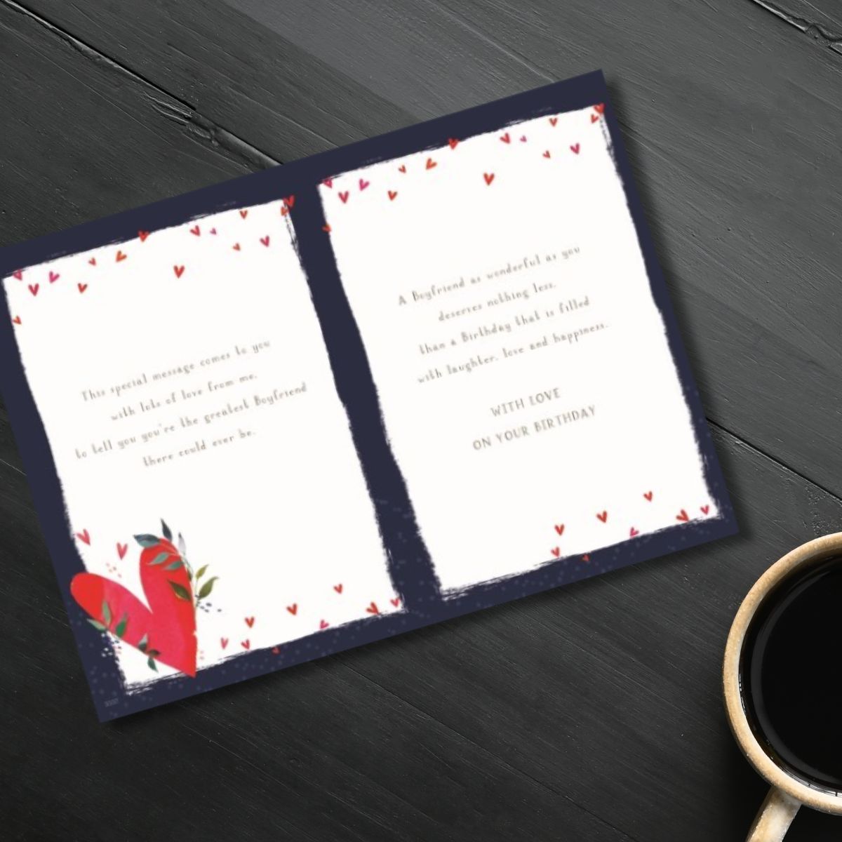 Boyfriend Birthday Card - Skylight Stars