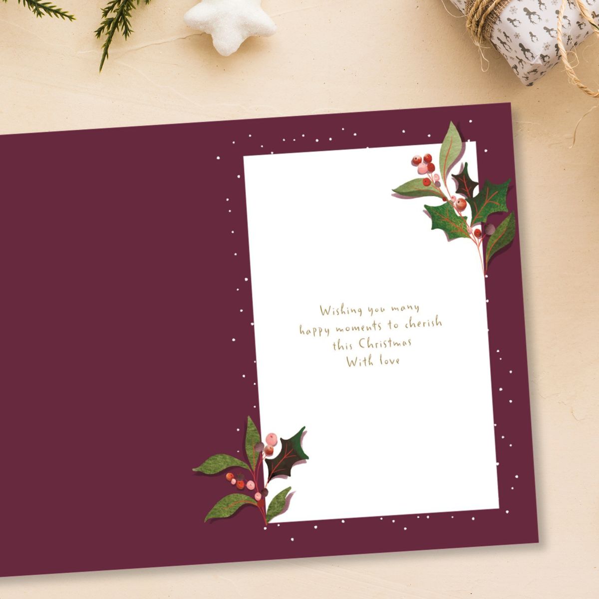 Mum Christmas Card - Big World Little Things