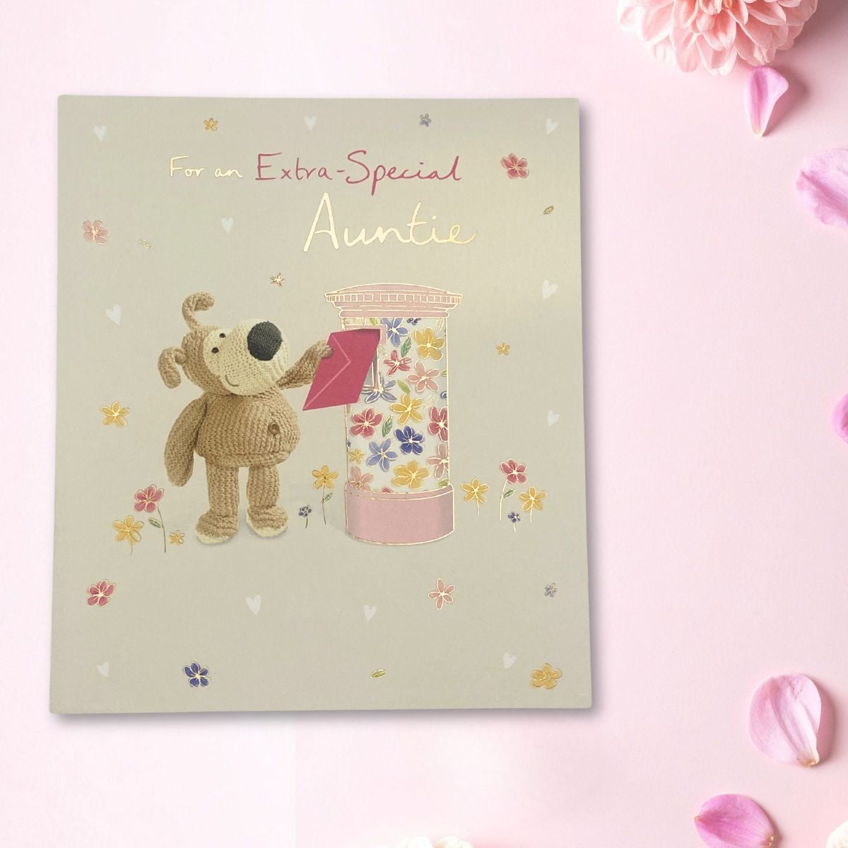 Auntie Mother's Day Card - Boofle Bear