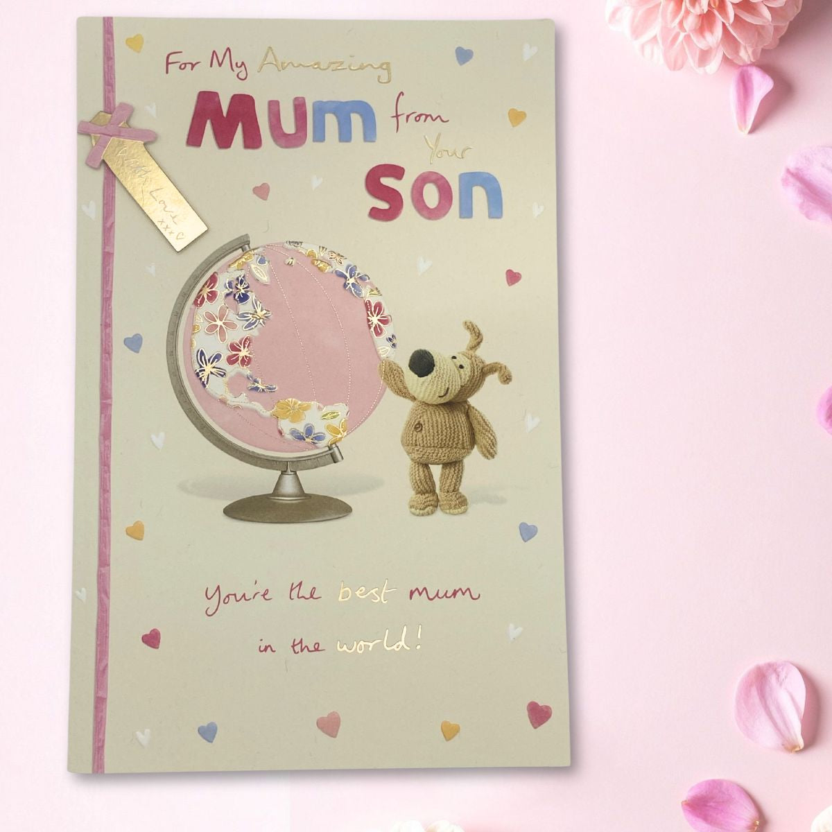 Mum From Son Mother's Day Card - Boofle Bear