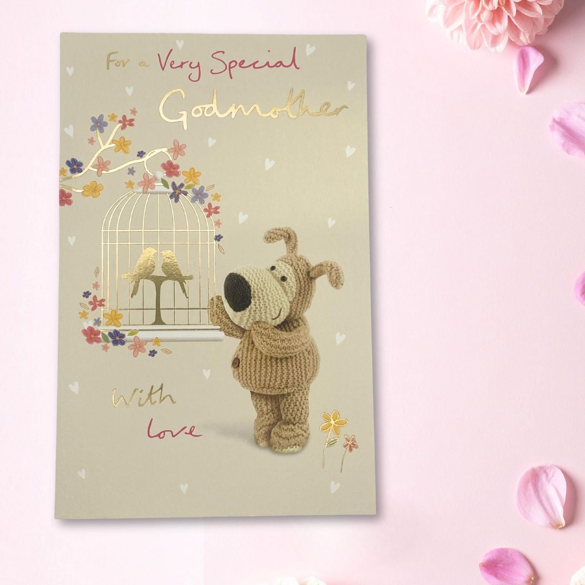 Godmother Mother's Day Card - Boofle Bear