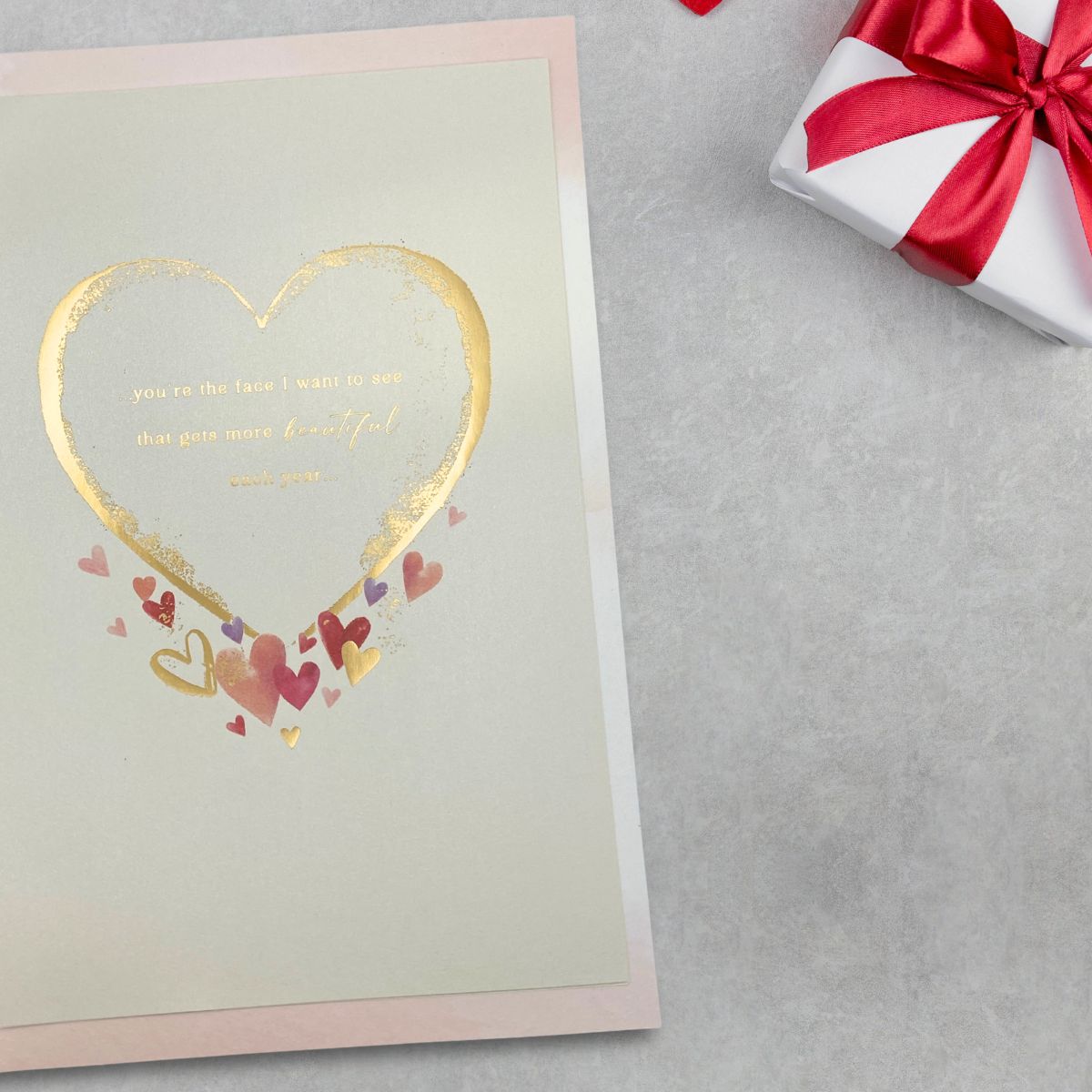 Wife Valentine's Day Large Card - You're The Hand