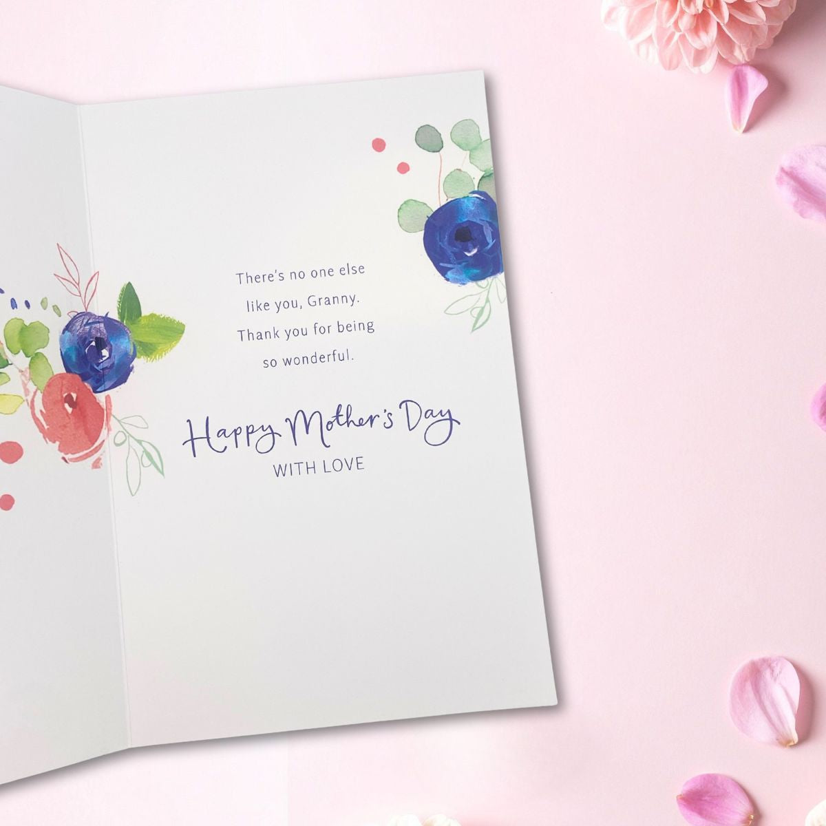 Granny Mother's Day Card - Cup Of Flowers