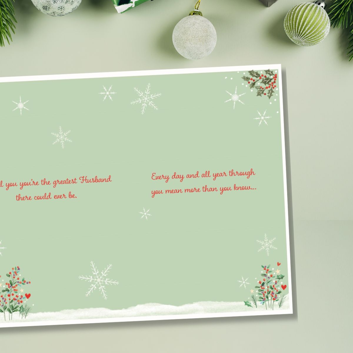 Husband Christmas Card - Awash With Colour Pheasant