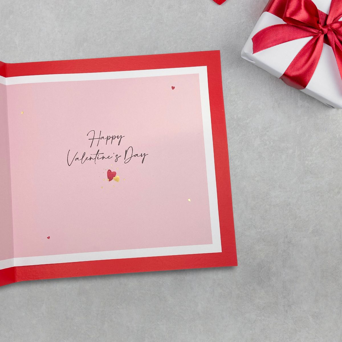 Open Valentine's Day Card - For My Love