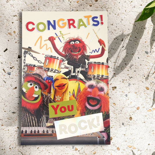 Congratulations Card - Disney Muppets