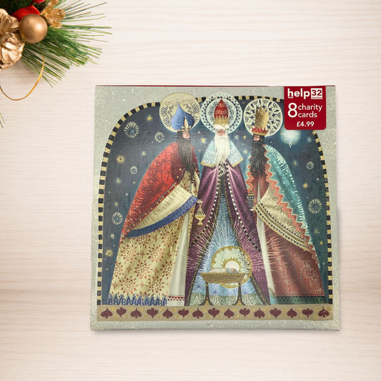 Charity Christmas Cards - 8 x We Three Kings