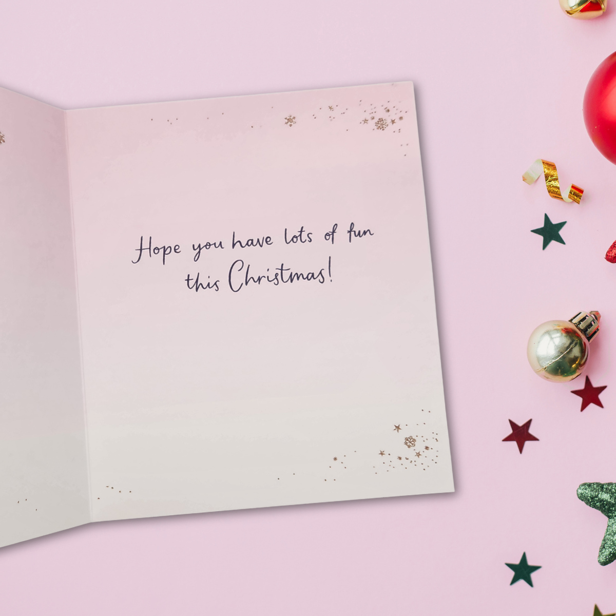 Niece Christmas Card - So Lucky To Have You