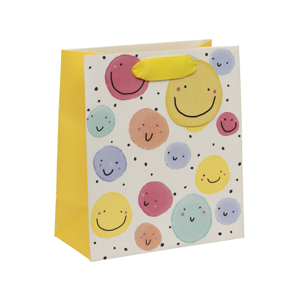 Gift Bag Medium - Smiley Faces