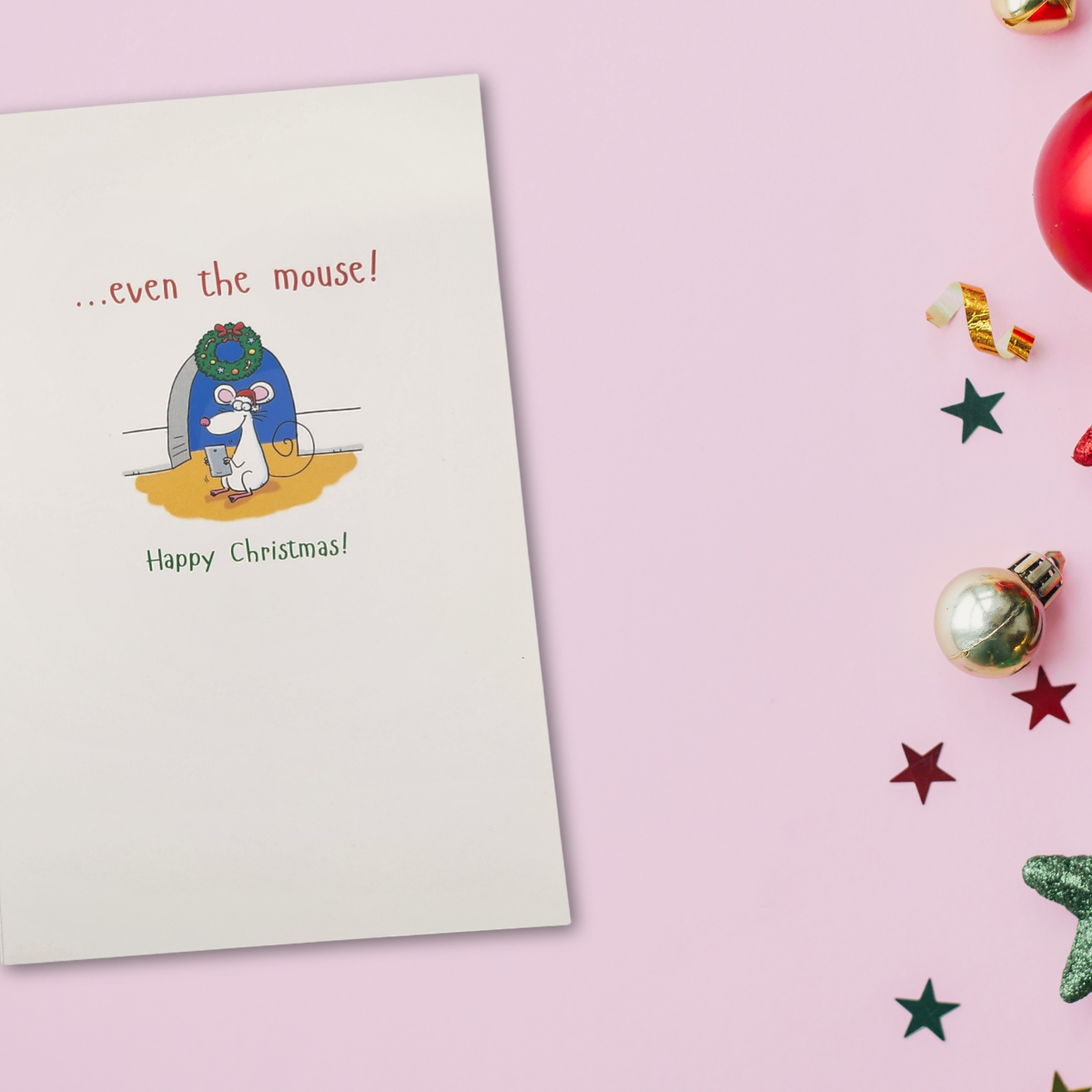 Funny Christmas Card - Twas The Night Before