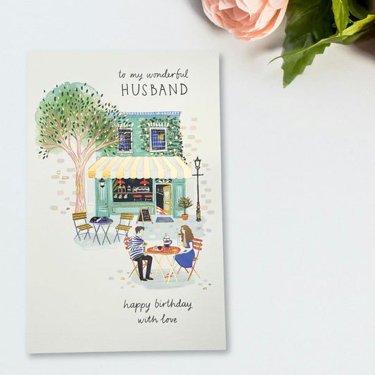 Husband Birthday Card - Birthday Pattisserie