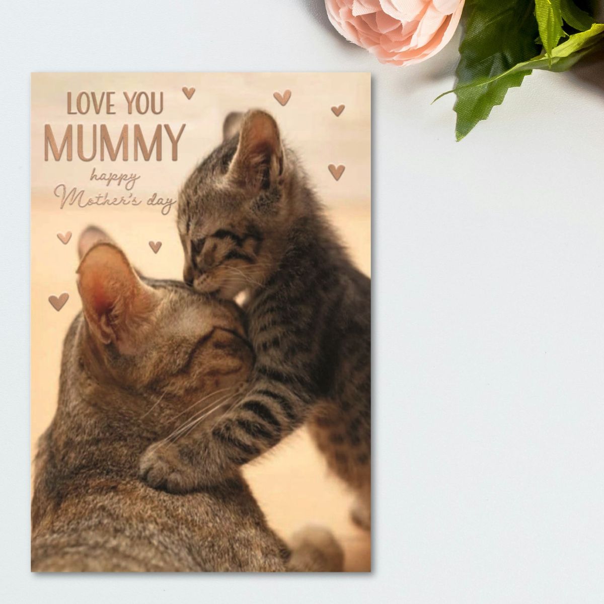 Mummy Mother's Day Card - Cat & Kitten