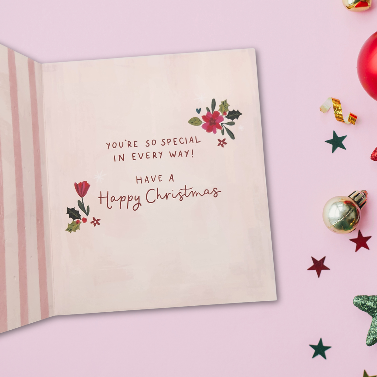 Nana Christmas Card - Deck The Halls