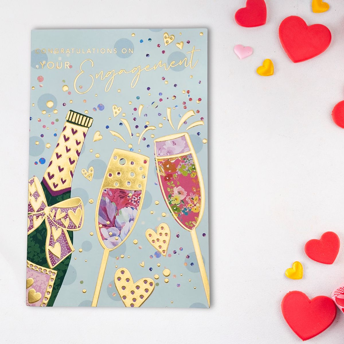 Engagement Card - Elderflower Flutes