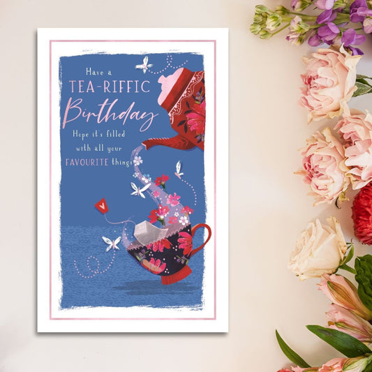 Skylight Birthday Card - Tea-riffic