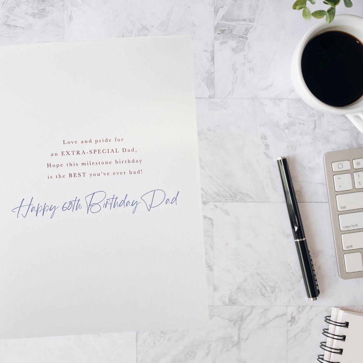 Dad 60th Birthday Card - Vintage Wine